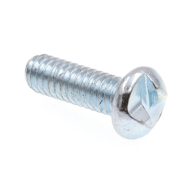 Prime-Line Machine Screw, One-Way, Round Head No. 8-32 X 1/2in Zinc Plated Steel 100PK 9014344 - main